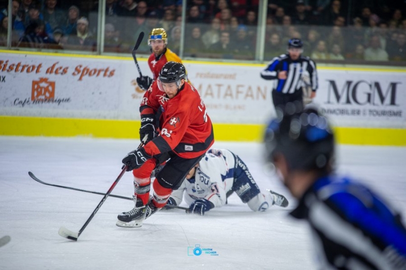 Photo hockey Ligue Magnus - Ligue Magnus  : 41�me journ�e : Chamonix  vs Angers  - Chamonix battu logiquement par les Ducs