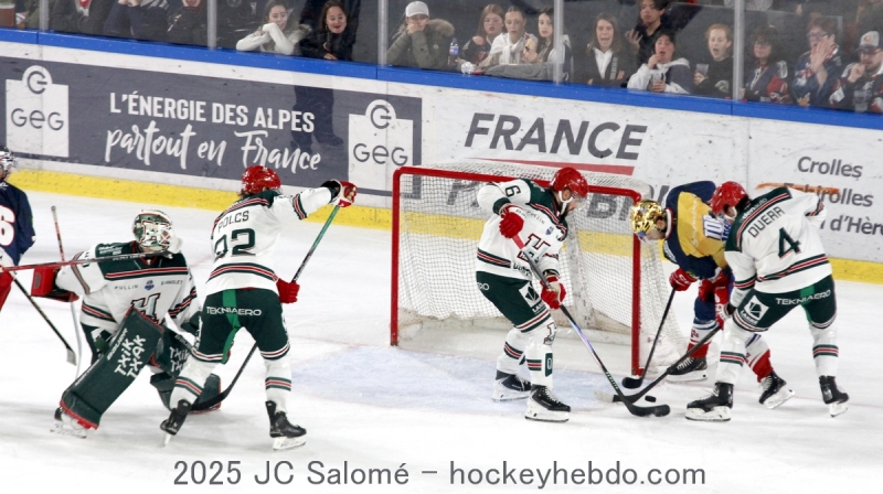 Photo hockey Ligue Magnus - Ligue Magnus  : 5me journe : Grenoble  vs Anglet - Tout dans le second tiers !