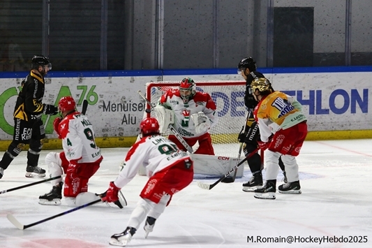 Photo hockey Ligue Magnus - Ligue Magnus  : 5me journe : Rouen vs Cergy-Pontoise - Rouen en mode diesel retrouve la victoire