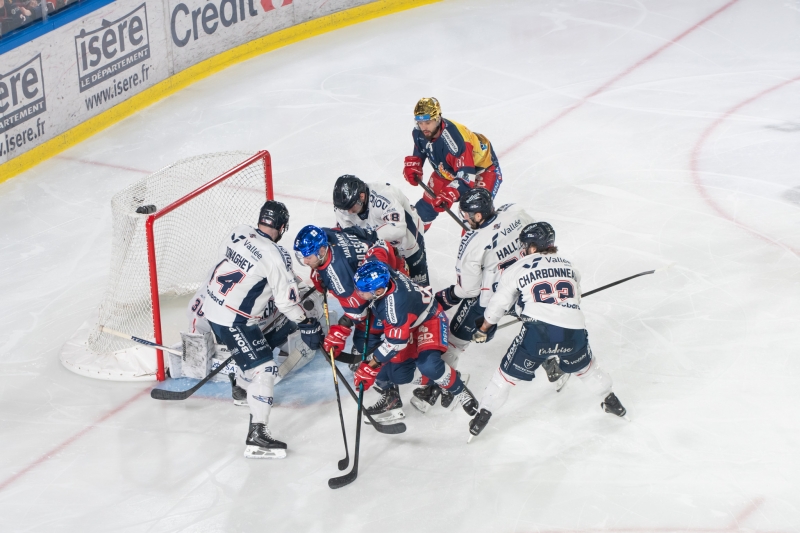 Photo hockey Ligue Magnus - Ligue Magnus - 1/2 de Finale - Match 2 : Grenoble  vs Angers  - Le second point pour Grenoble !