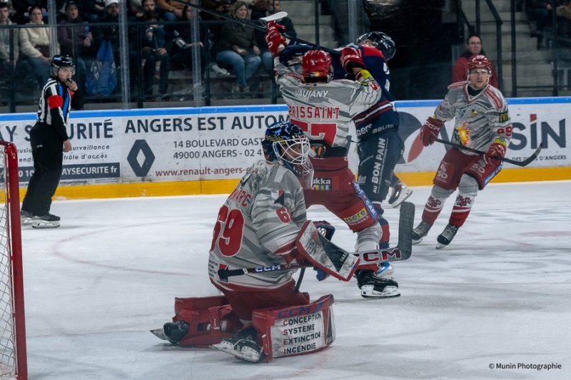 Photo hockey Ligue Magnus - Ligue Magnus - 1/2 de Finale - Match 4 : Angers  vs Grenoble  - Magnus POFFS M3 et 4 - Angers vs Grenoble - PHOTOS