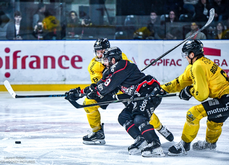 Photo hockey Ligue Magnus - Ligue Magnus - 1/2 de Finale - Match 4 : Bordeaux vs Rouen - Imp�riaux, les Boxers se qualifient pour la Finale en quatre matchs !