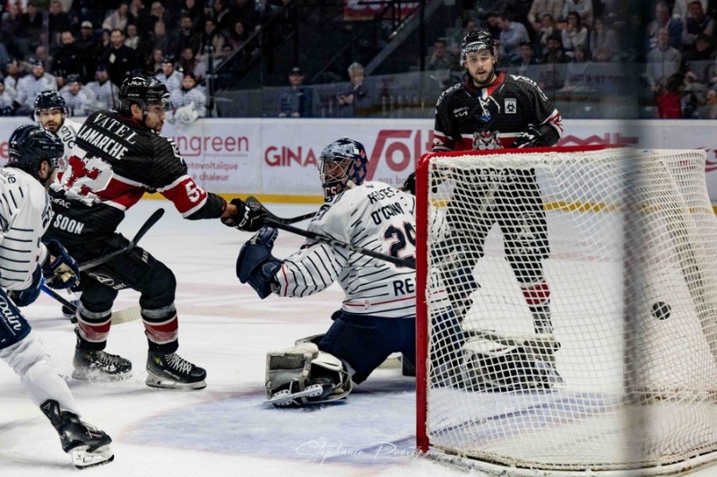 Photo hockey Ligue Magnus - Ligue Magnus - 1/2 Finale - Match 4 : Bordeaux vs Angers  - NOUVELLE GALERIE PHOTOS - Angers se qualifie en 4 matchs