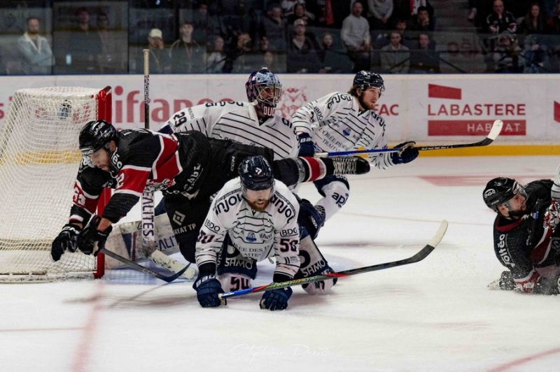 Photo hockey Ligue Magnus - Ligue Magnus - 1/2 Finale - Match 4 : Bordeaux vs Angers  - NOUVELLE GALERIE PHOTOS - Angers se qualifie en 4 matchs