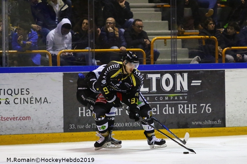Photo hockey Ligue Magnus - Ligue Magnus - 1/2 finale match 1 : Rouen vs Gap  - Les Dragons font le job