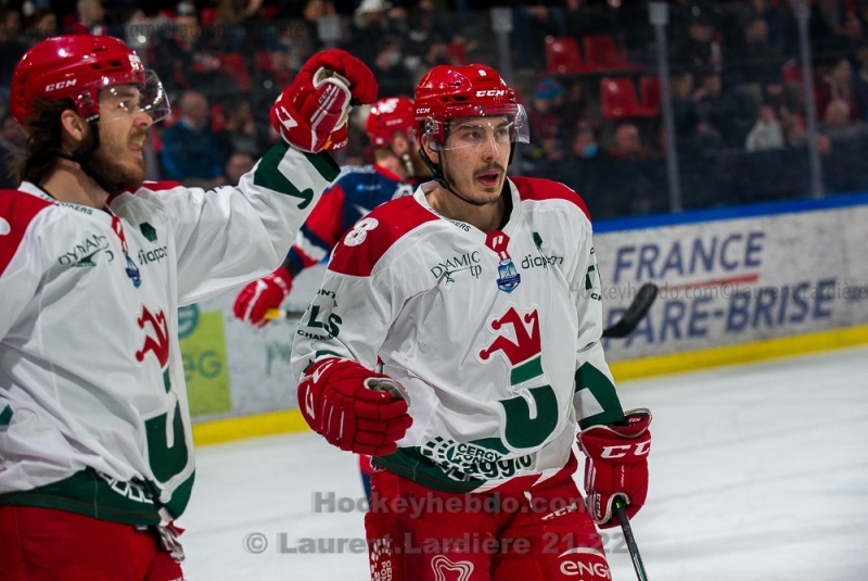 Photo hockey Ligue Magnus - Ligue Magnus - 1/2 finale match 2 : Grenoble  vs Cergy-Pontoise - La russite au rendez-vous! 