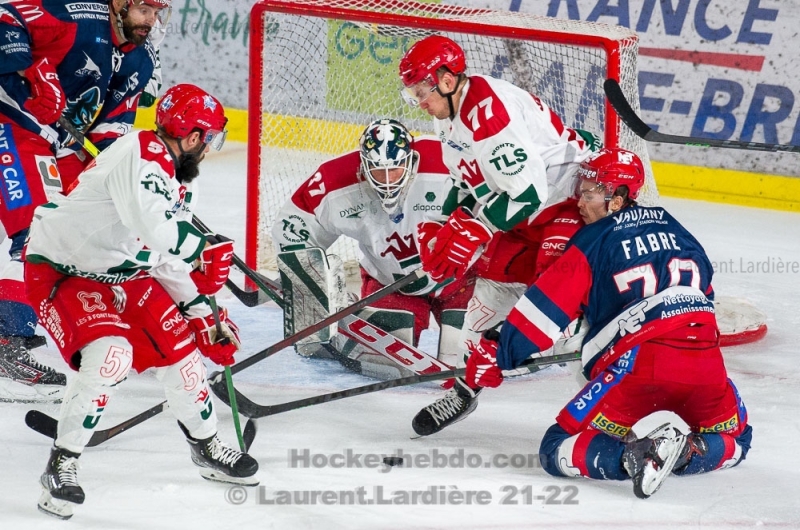 Photo hockey Ligue Magnus - Ligue Magnus - 1/2 finale match 2 : Grenoble  vs Cergy-Pontoise - La russite au rendez-vous! 
