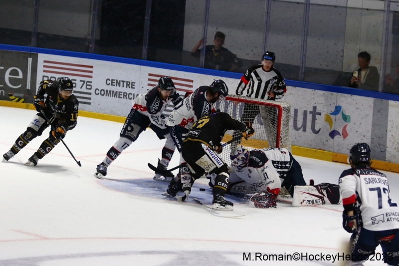 Photo hockey Ligue Magnus - Ligue Magnus - 1/2 finale match 2 : Rouen vs Angers  - LM : Angers relance les dbats