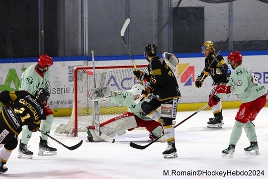 Photo hockey Ligue Magnus - Ligue Magnus - 1/2 Finale match 2 : Rouen vs Cergy-Pontoise - Seconde victoire pour Rouen dans cette srie.