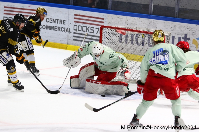 Photo hockey Ligue Magnus - Ligue Magnus - 1/2 Finale match 2 : Rouen vs Cergy-Pontoise - Seconde victoire pour Rouen dans cette srie.