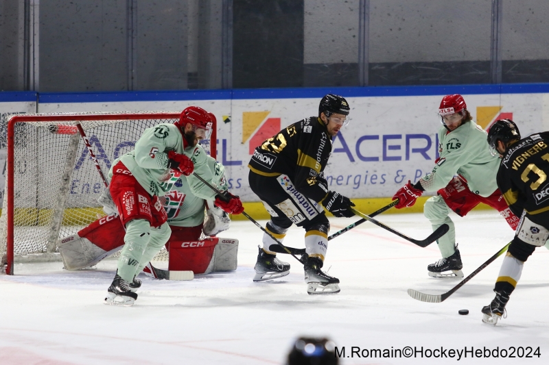 Photo hockey Ligue Magnus - Ligue Magnus - 1/2 Finale match 2 : Rouen vs Cergy-Pontoise - Seconde victoire pour Rouen dans cette srie.