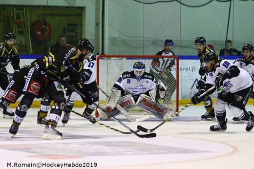 Photo hockey Ligue Magnus - Ligue Magnus - 1/2 finale match 2 : Rouen vs Gap  - Un match gagn difficilement pour Rouen