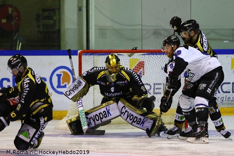 Photo hockey Ligue Magnus - Ligue Magnus - 1/2 finale match 2 : Rouen vs Gap  - Un match gagn difficilement pour Rouen