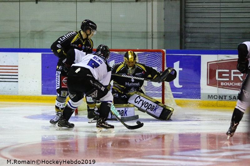 Photo hockey Ligue Magnus - Ligue Magnus - 1/2 finale match 2 : Rouen vs Gap  - Un match gagn difficilement pour Rouen
