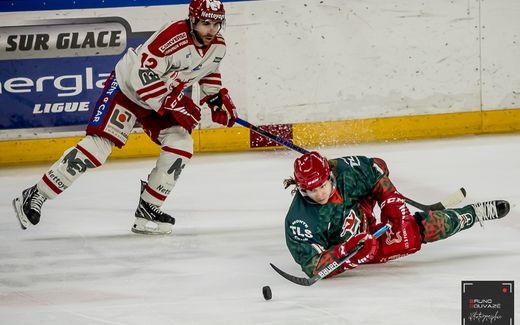 Photo hockey Ligue Magnus - Ligue Magnus - 1/2 finale match 3 : Cergy-Pontoise vs Grenoble  - LM : Grenoble aux portes de la finale