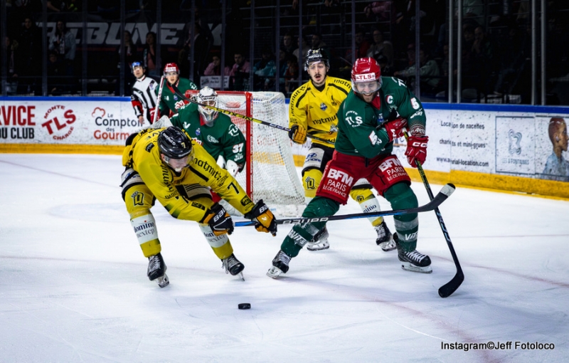 Photo hockey Ligue Magnus - Ligue Magnus - 1/2 Finale match 4 : Cergy-Pontoise vs Rouen - PO demi finale, M4 : Rouen dfendra son titre en finale !