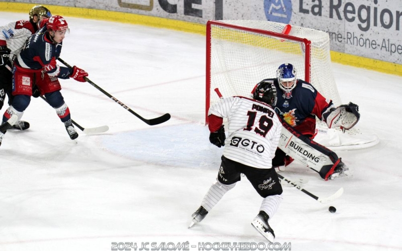 Photo hockey Ligue Magnus - Ligue Magnus - 1/2 Finale match 4 : Grenoble  vs Bordeaux - Grenoble pas au niveau!