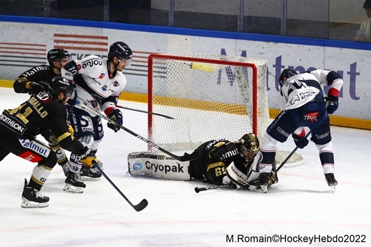Photo hockey Ligue Magnus - Ligue Magnus - 1/2 finale match 4 : Rouen vs Angers  - LM : Le rveil du dragon.