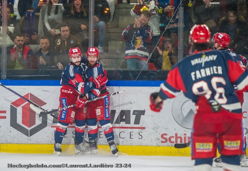 Photo hockey Ligue Magnus - Ligue Magnus - 1/2 Finale match 5 : Grenoble  vs Bordeaux - Bordeaux en finale !!