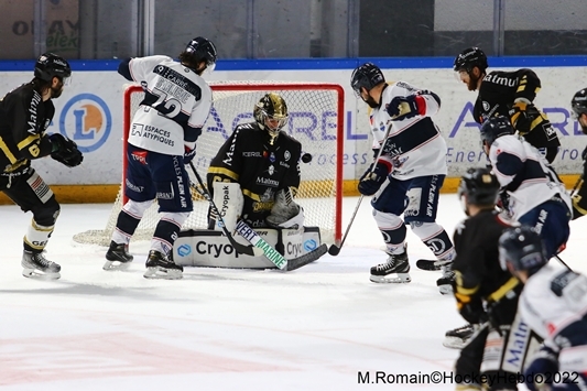 Photo hockey Ligue Magnus - Ligue Magnus - 1/2 finale match 6 : Rouen vs Angers  - LM : Angers revient  hauteur.