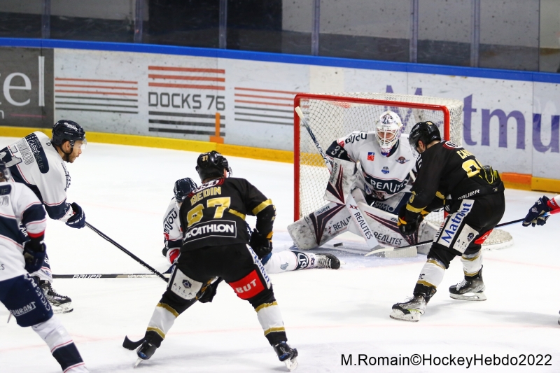 Photo hockey Ligue Magnus - Ligue Magnus - 1/2 finale match 6 : Rouen vs Angers  - LM : Angers revient  hauteur.