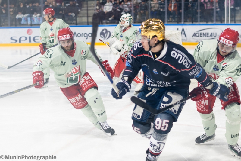 Photo hockey Ligue Magnus - Ligue Magnus - 1/4 de Finale - Match 1 : Angers  vs Cergy-Pontoise - Poffs LM -M1 - Cergy s