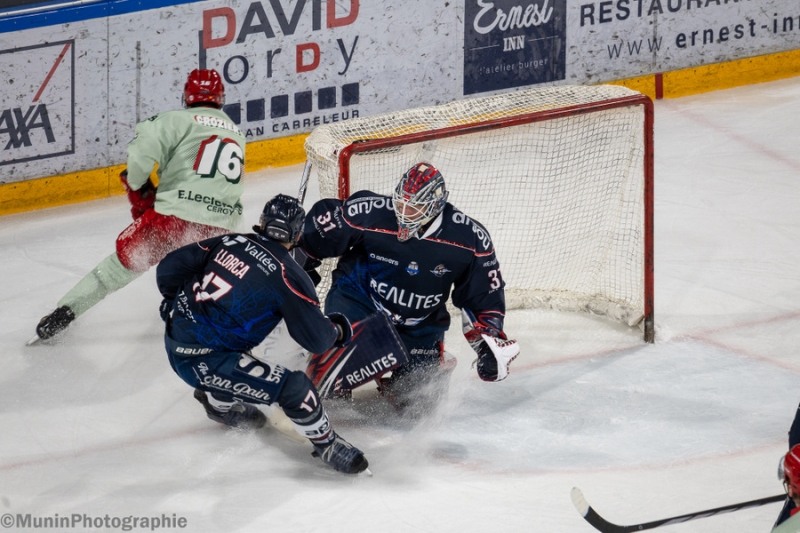 Photo hockey Ligue Magnus - Ligue Magnus - 1/4 de Finale - Match 1 : Angers  vs Cergy-Pontoise - Poffs LM -M1 - Cergy s