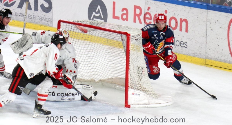 Photo hockey Ligue Magnus - Ligue Magnus - 1/4 de Finale - Match 1 : Grenoble  vs Nice - Hirarchie difficilement respecte