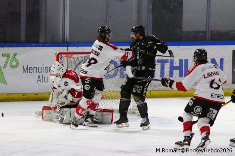 Photo hockey Ligue Magnus - Ligue Magnus - 1/4 de Finale - Match 1 : Rouen vs Amiens  - Les Dragons prennent le premier point�!
