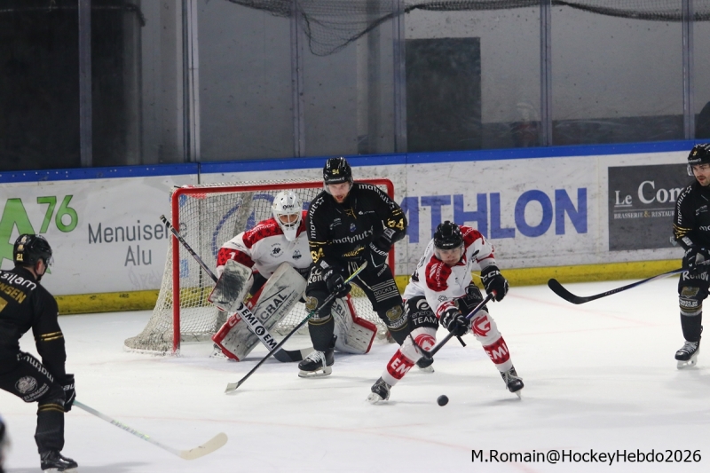 Photo hockey Ligue Magnus - Ligue Magnus - 1/4 de Finale - Match 1 : Rouen vs Amiens  - Les Dragons prennent le premier point�!