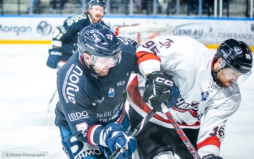 Photo hockey Ligue Magnus - Ligue Magnus - 1/4 de Finale - Match 2 : Angers  vs Chamonix  - Angers vs Chamonix Photos Match 1 et 2