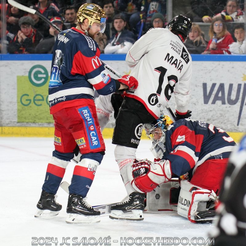 Photo hockey Ligue Magnus - Ligue Magnus - 1/4 de Finale - Match 2 : Grenoble  vs Amiens  - Week end parfait pour les BDL ! 