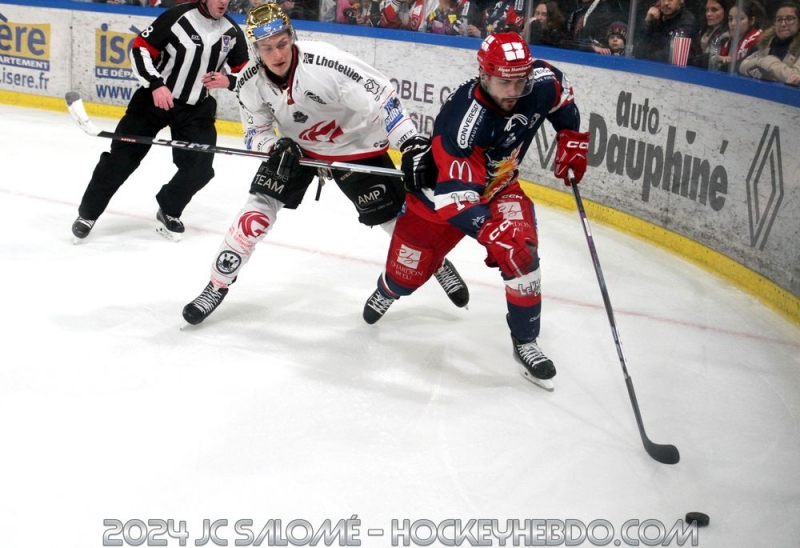 Photo hockey Ligue Magnus - Ligue Magnus - 1/4 de Finale - Match 2 : Grenoble  vs Amiens  - Week end parfait pour les BDL ! 