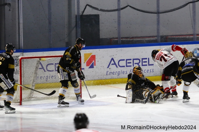Photo hockey Ligue Magnus - Ligue Magnus - 1/4 de Finale - Match 2 : Rouen vs Nice - Rouen double la mise face  Nice