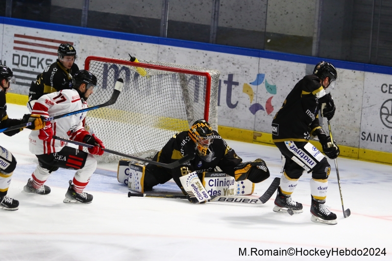 Photo hockey Ligue Magnus - Ligue Magnus - 1/4 de Finale - Match 2 : Rouen vs Nice - Rouen double la mise face  Nice