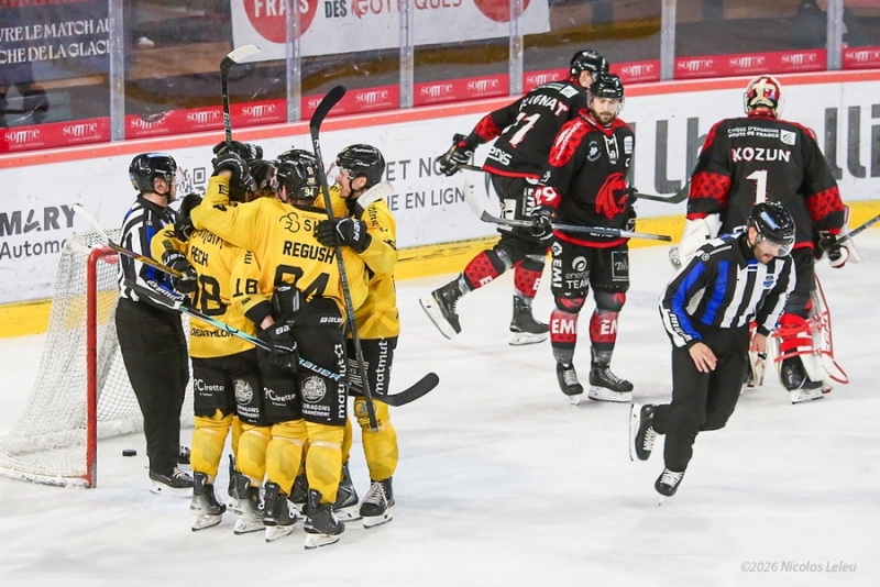Photo hockey Ligue Magnus - Ligue Magnus - 1/4 de Finale - Match 3 : Amiens  vs Rouen - POFFS - Rouen empoche le Match 3