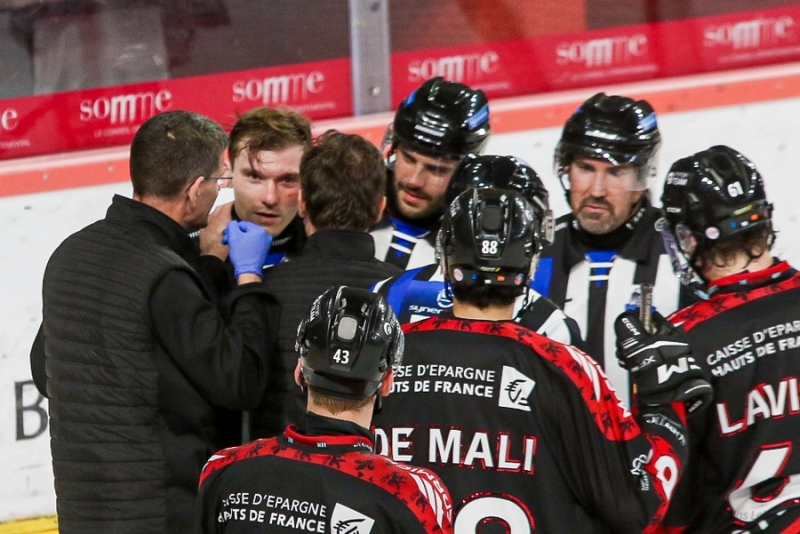 Photo hockey Ligue Magnus - Ligue Magnus - 1/4 de Finale - Match 3 : Amiens  vs Rouen - POFFS - Rouen empoche le Match 3
