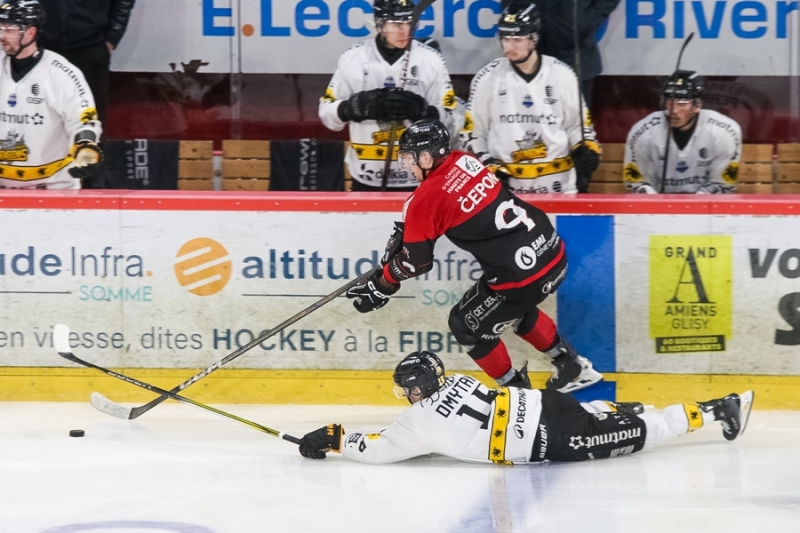 Photo hockey Ligue Magnus - Ligue Magnus - 1/4 de Finale - Match 3 : Amiens  vs Rouen - Rouen s