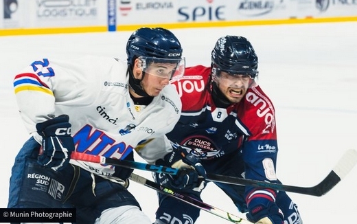 Photo hockey Ligue Magnus - Ligue Magnus - 1/4 de Finale - Match 5 : Angers  vs Nice - Nice empoche le cinqui�me round !