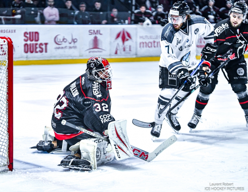 Photo hockey Ligue Magnus - Ligue Magnus - 1/4 de Finale - Match 5 : Bordeaux vs Marseille - Bordeaux se qualifie pour les 1/2 Finales