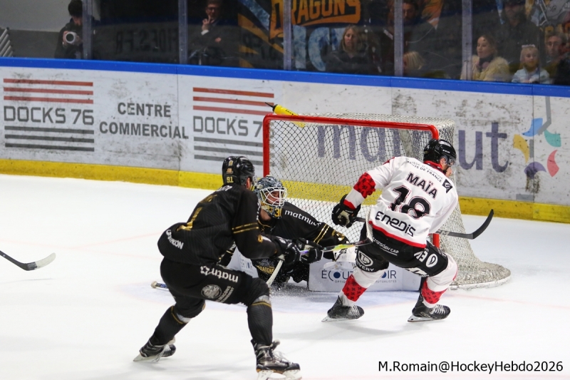 Photo hockey Ligue Magnus - Ligue Magnus - 1/4 de Finale - Match 5 : Rouen vs Amiens - Les dragons en maitre. Photo hockey Ligue Magnus - Ligue Magnus - 1/4 de Finale - Match 5 : Rouen vs Amiens - Les dragons en maitre.
