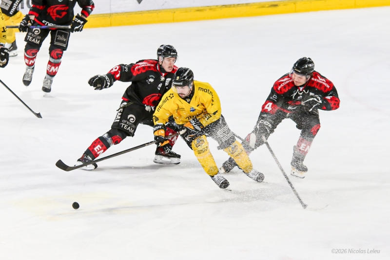 Photo hockey Ligue Magnus - Ligue Magnus - 1/4 de Finale - Match 6 : Amiens  vs Rouen - Les Gothiques restent sur leur faim (fin)