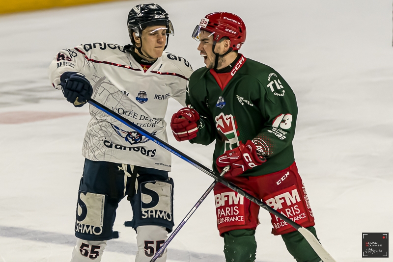Photo hockey Ligue Magnus - Ligue Magnus : 1/4 de Finale - Match 6 : Cergy-Pontoise vs Angers  - PO : Cergy cre la sensation et file en demi-finale aux dpens dAngers