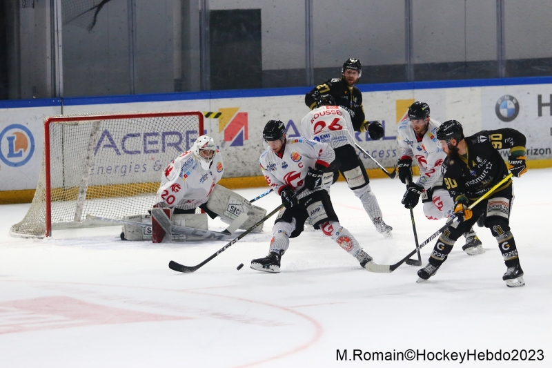 Photo hockey Ligue Magnus - Ligue Magnus - 1/4 finale match 1 : Rouen vs Amiens  - A Rouen la premire manche