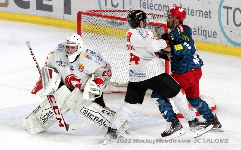 Photo hockey Ligue Magnus - Ligue Magnus : 10me journe  : Grenoble  vs Amiens  - Grenoble droule contre Amiens