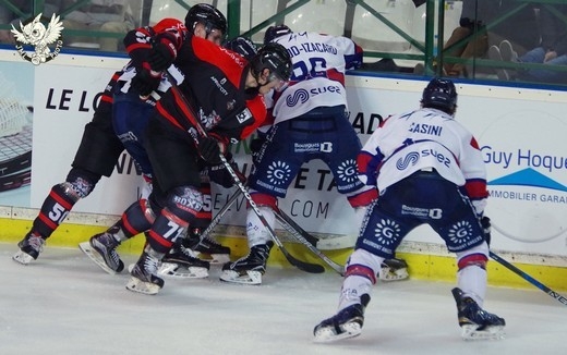 Photo hockey Ligue Magnus - Ligue Magnus : 10me journe : Bordeaux vs Angers  - Victoire au physique 
