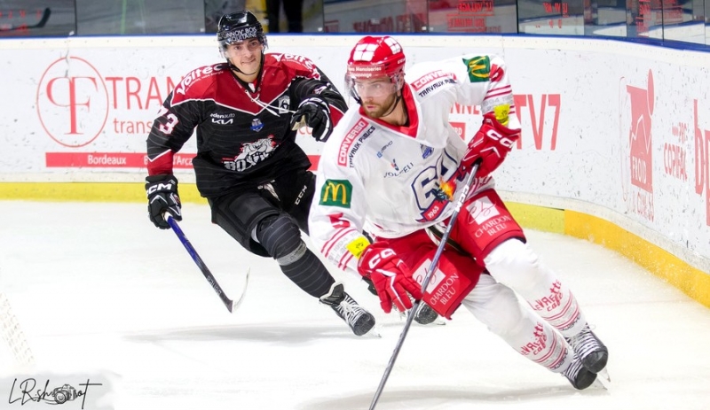 Photo hockey Ligue Magnus - Ligue Magnus : 10me journe : Bordeaux vs Grenoble  - Les Boxers y taient presque ! 