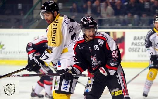 Photo hockey Ligue Magnus - Ligue Magnus : 10me journe : Bordeaux vs Rouen - Les grands chutent  Mriadeck !