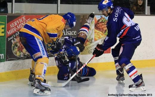Photo hockey Ligue Magnus - Ligue Magnus : 10me journe : Brest  vs Dijon  - Coup du sort pour les Albatros !