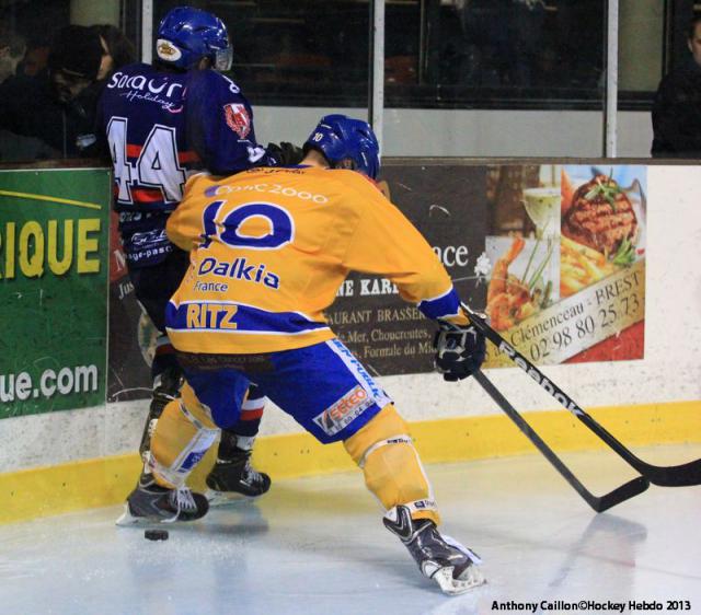 Photo hockey Ligue Magnus - Ligue Magnus : 10me journe : Brest  vs Dijon  - Coup du sort pour les Albatros !